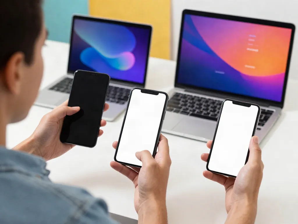 Multiple devices showing the ROKOK88 app, demonstrating seamless cross-platform compatibility.
