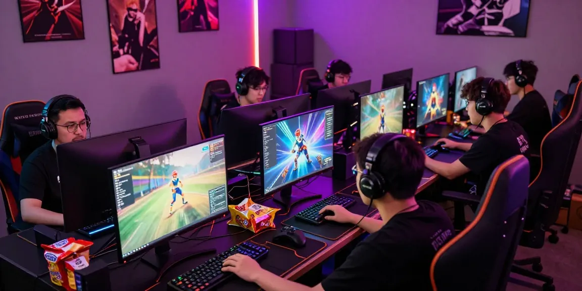 Gamer aktif bermain di platform megawin88 dengan suasana seru dan interaktif.